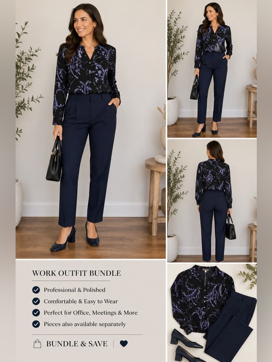 Notations Pants - 3 Piece Completed Work Outfit Ready To Wear